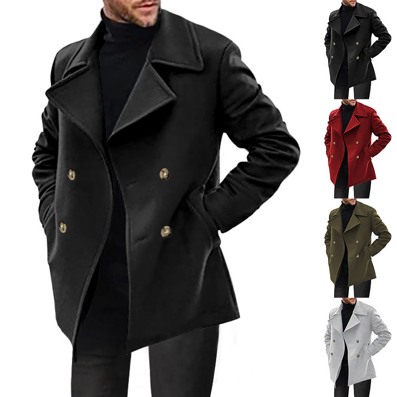 Mid Length Casual Mens Jacket